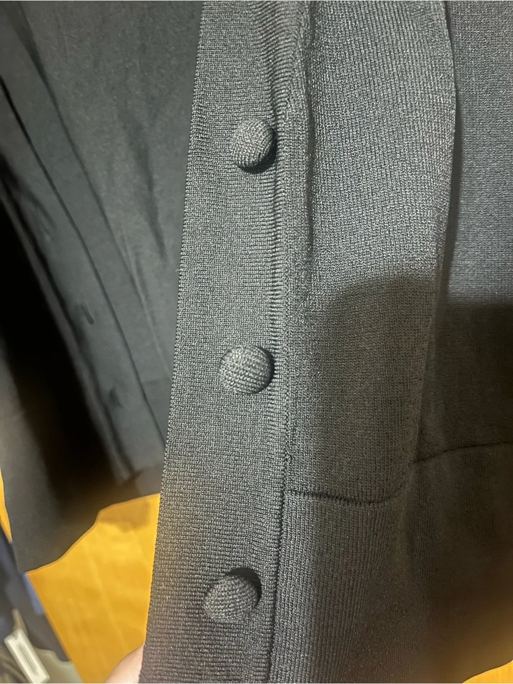 Jessica Howard Black 3 Button Women’s Shrug Cardigan XL